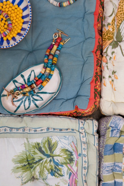 Renkli Sedef Bileklik